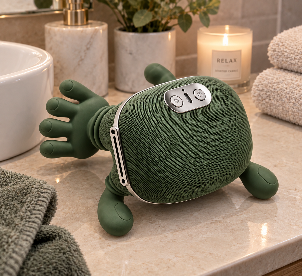 Relivora Warmte Nek Rugmassager