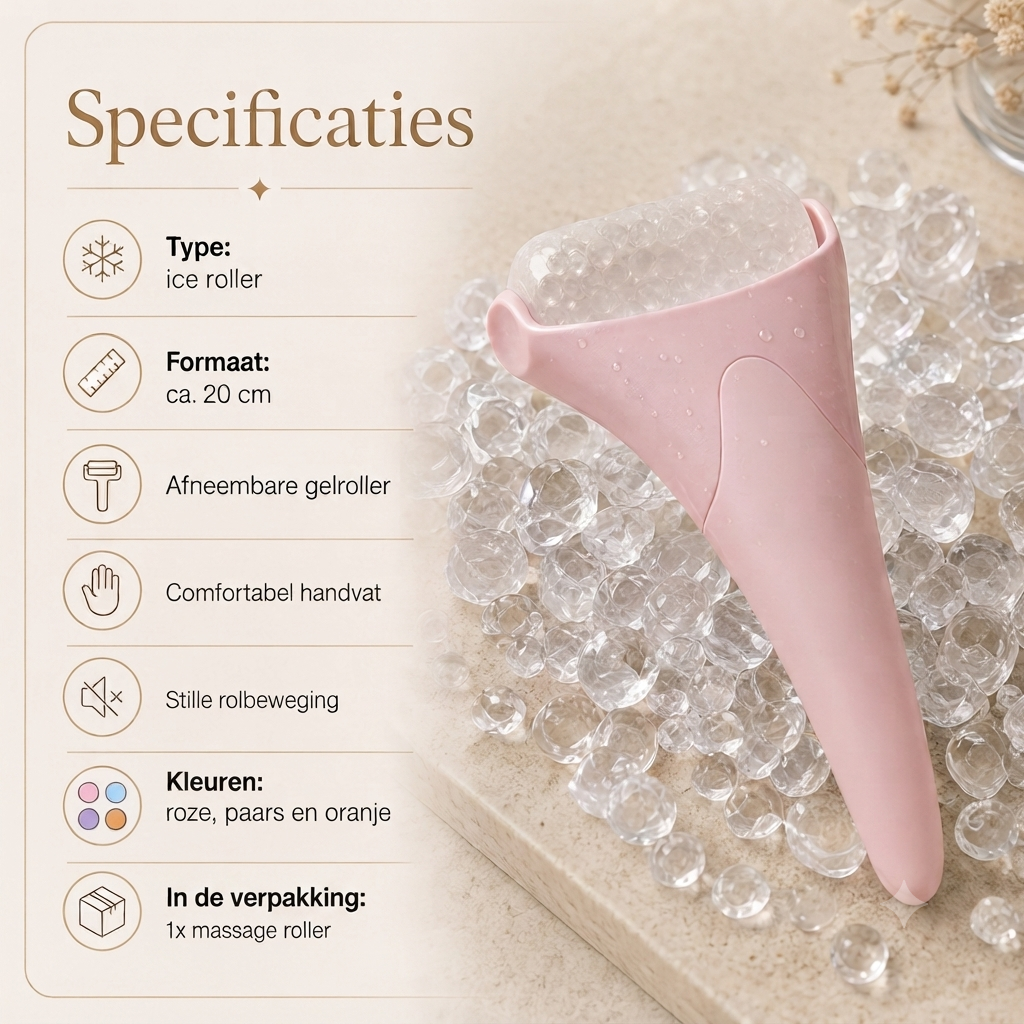 Glacé — IJsroller voor Gezicht & Lichaam