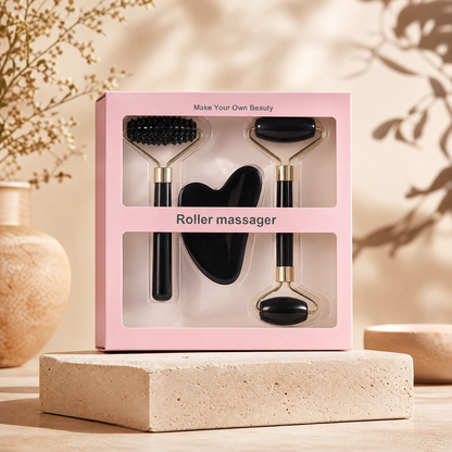 Sérénité — Gua Sha & Jade Roller Set