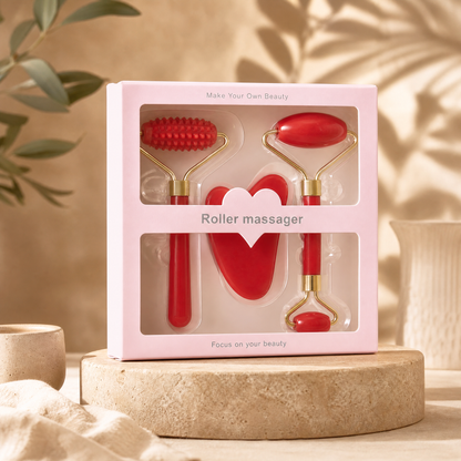 Sérénité — Gua Sha & Jade Roller Set